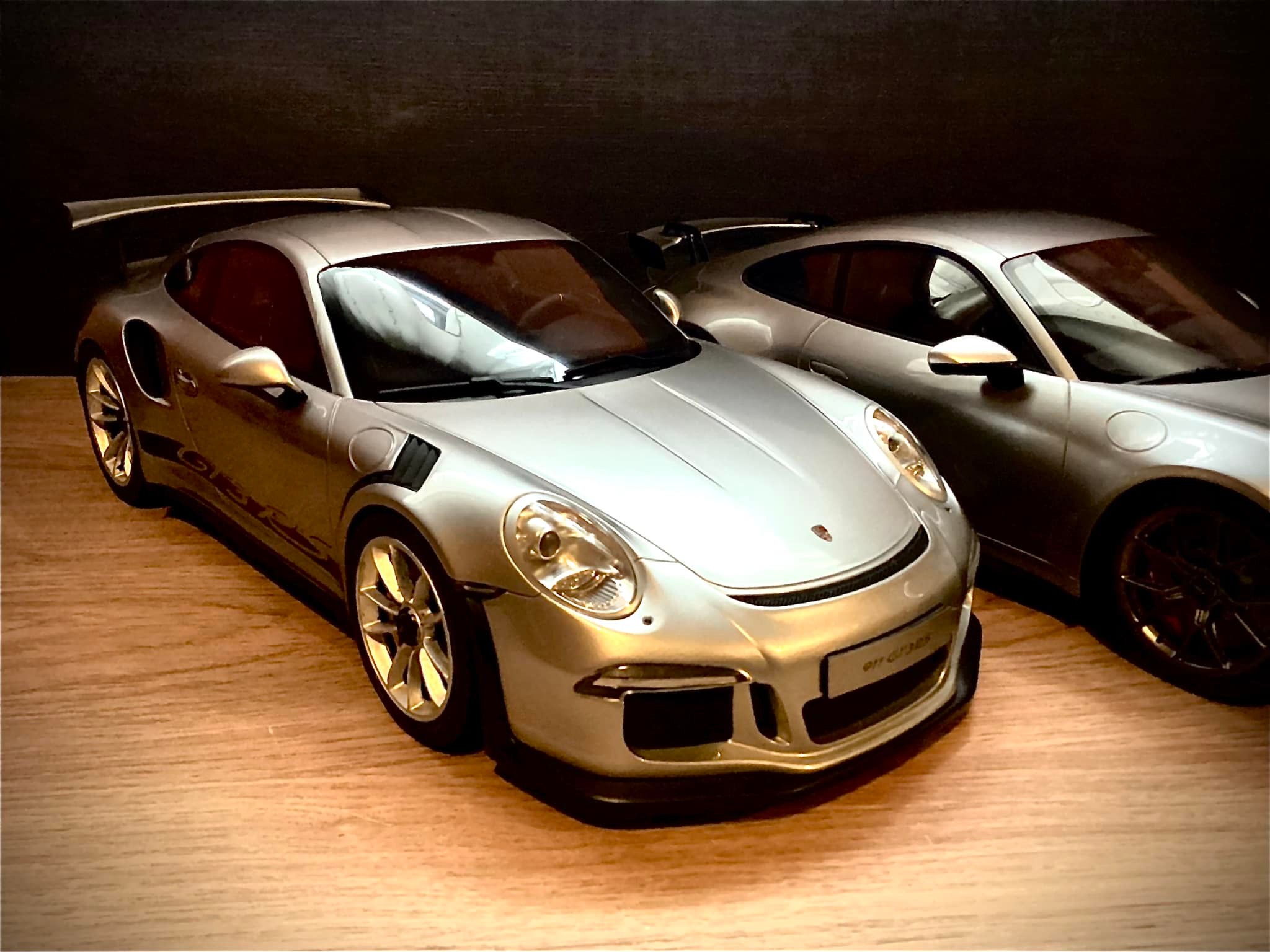 Porsche 911 GT3 models from GT Spirit and Spark