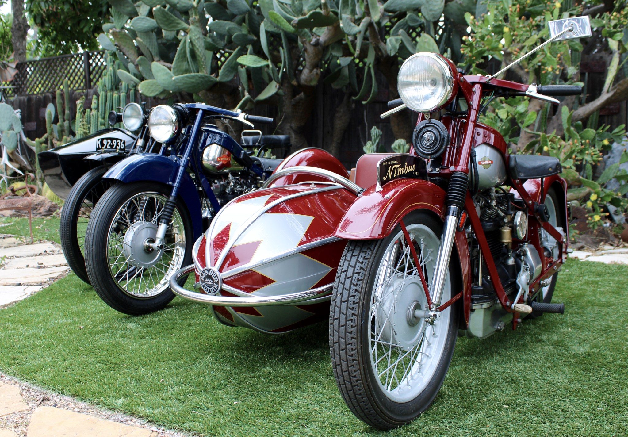 My 1926, 1937 & 1952 Nimbus motorcycles