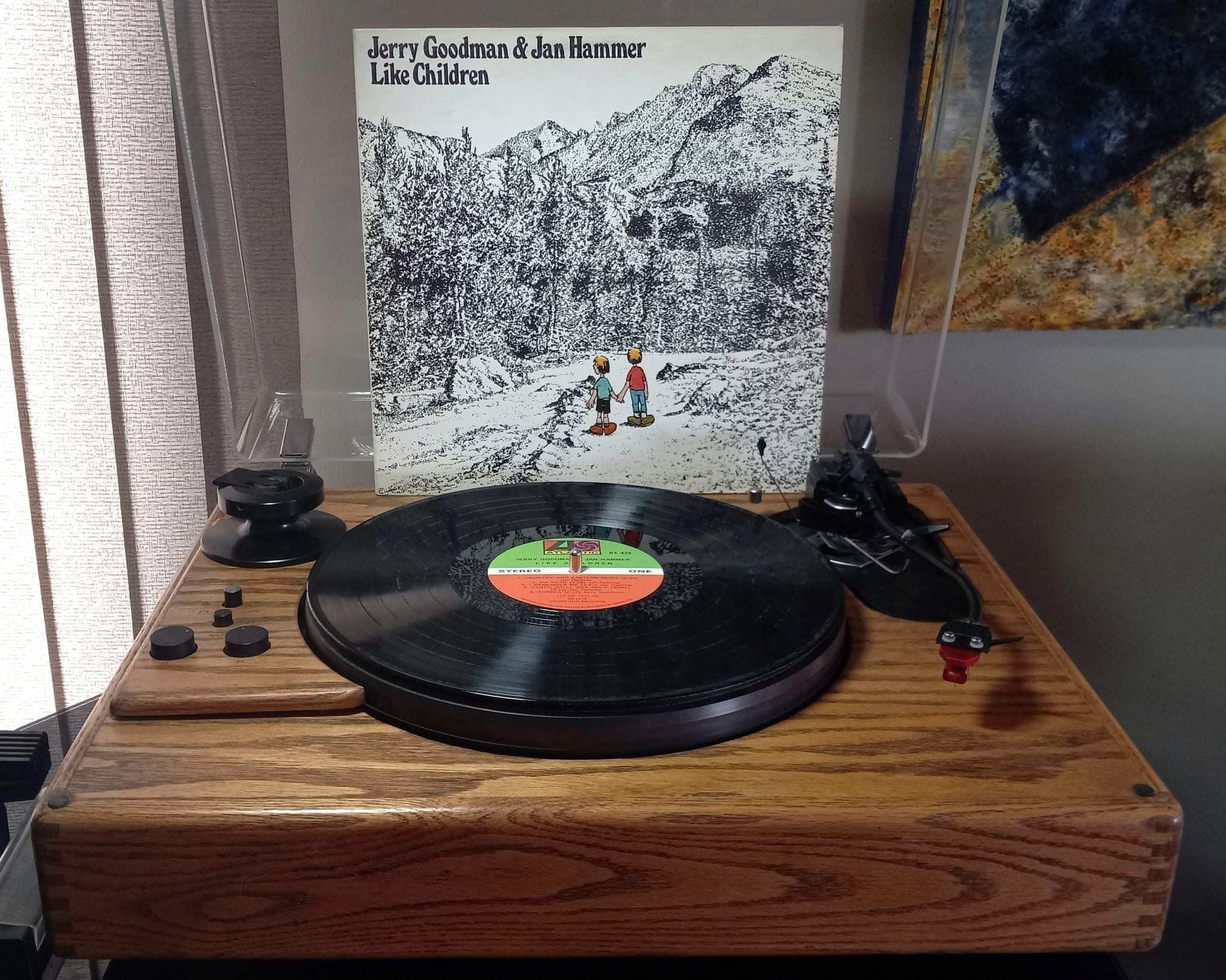Jerry Goodman and Jan Hammer's Like Children album