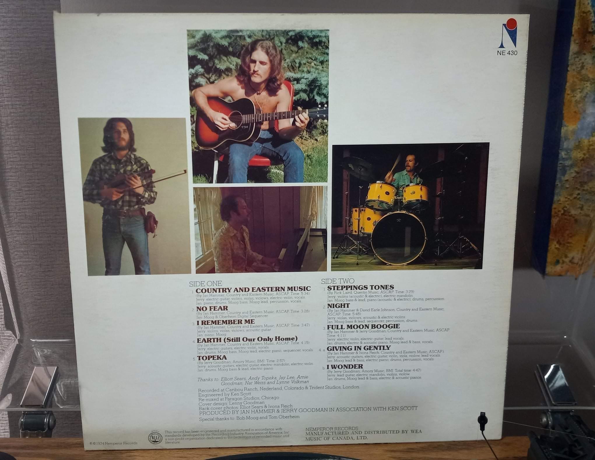 Jerry Goodman and Jan Hammer's Like Children album