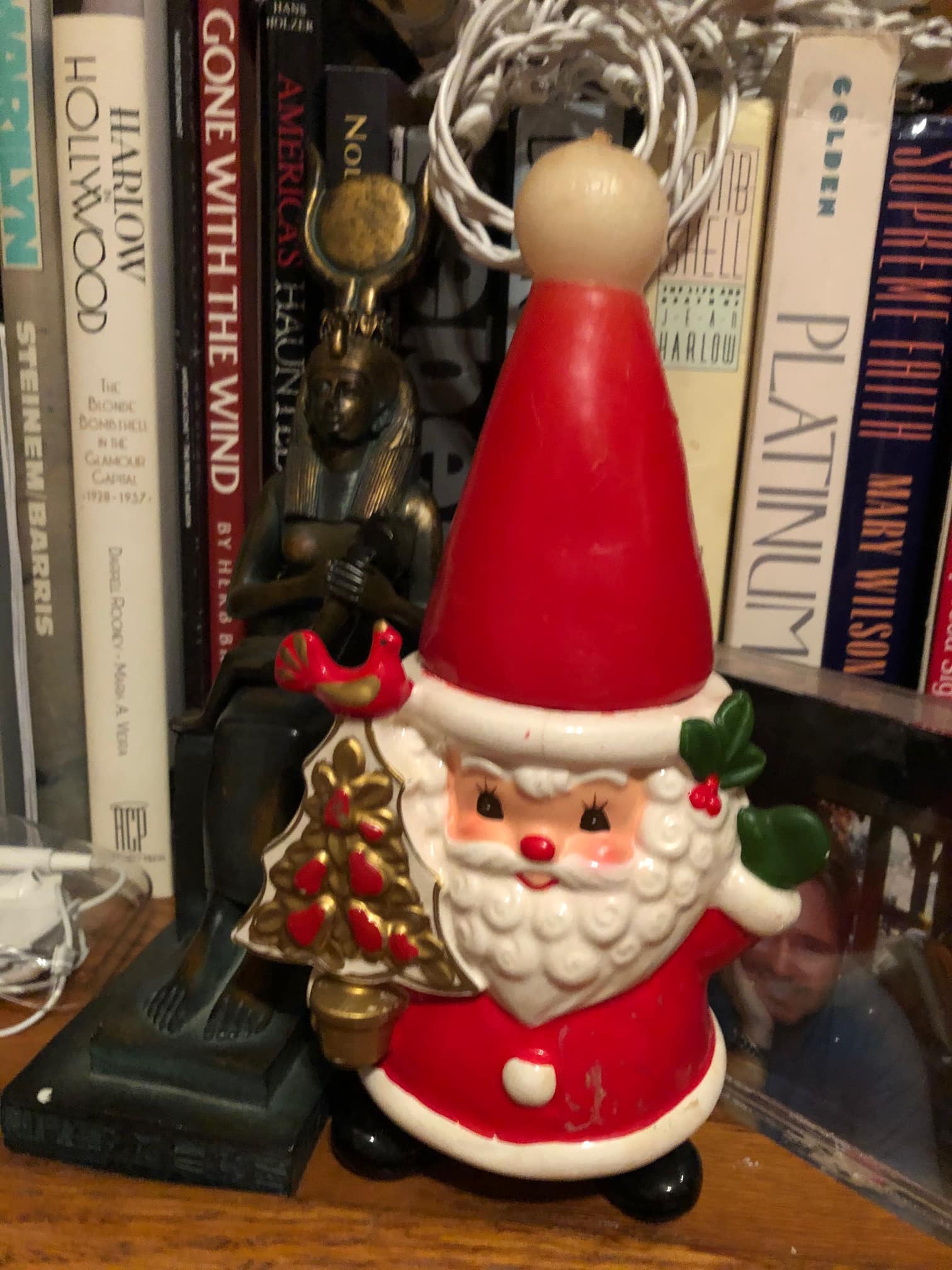 Festive Santa Claus planter from House of Lloyd, dated 1995. House