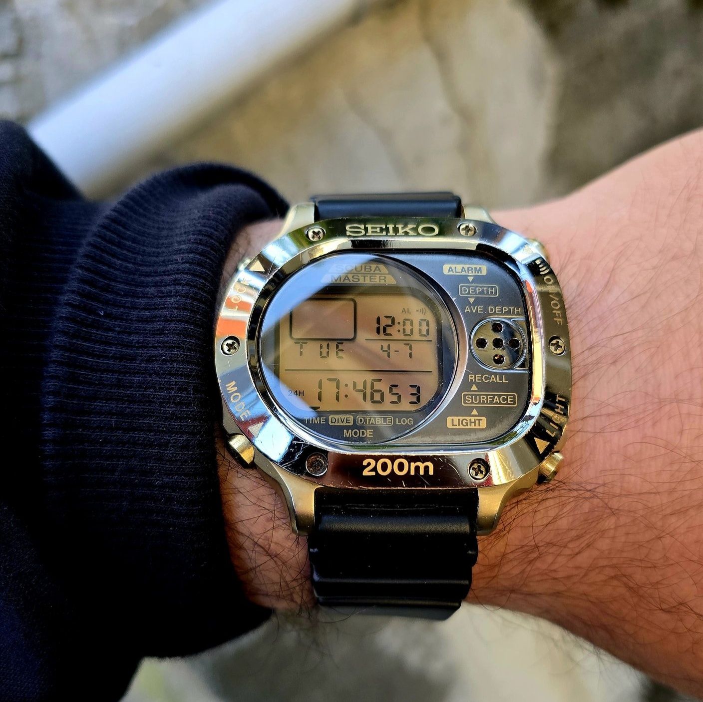 Donee, SEIKO SCUBAMASTER M725-5A00 ?⚫️