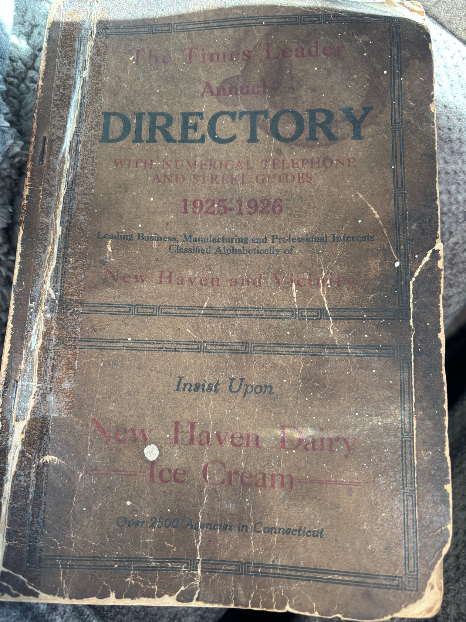 1925 directory of businesses and manufacturing | New Haven, CT