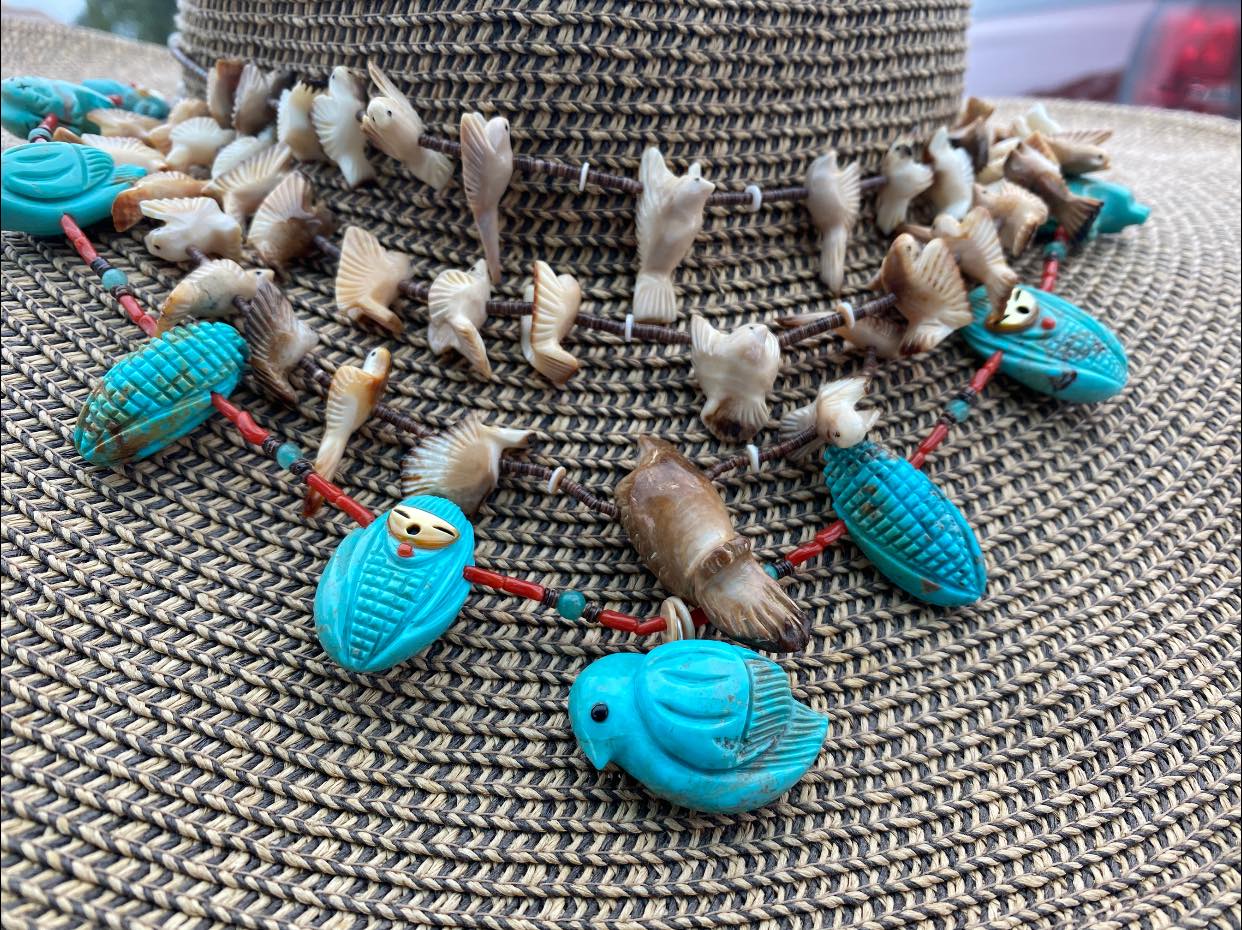 Quandelacy Family Zuni Fetish Carvings and Jewelry