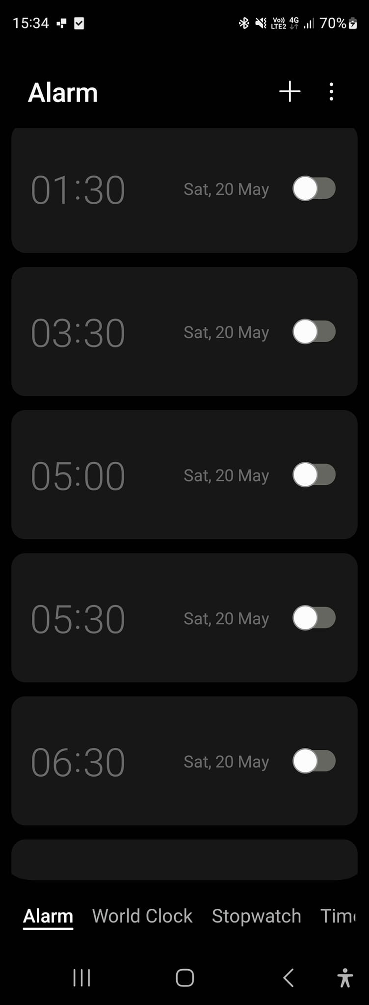 Banana for Scale | This is the alarm clock on my phone showing the ...
