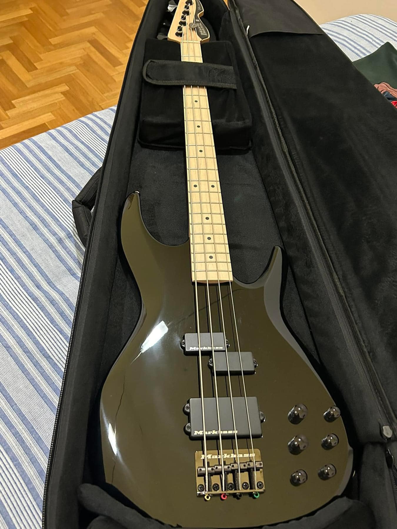 My new Markbass f1 navigator four strings. This is a premium bass