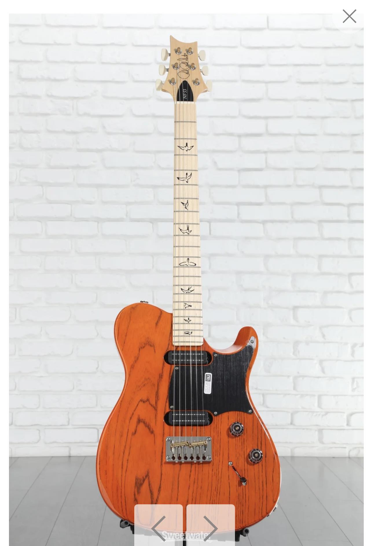 prs テレキャスター PRS modern telecaster guitar model