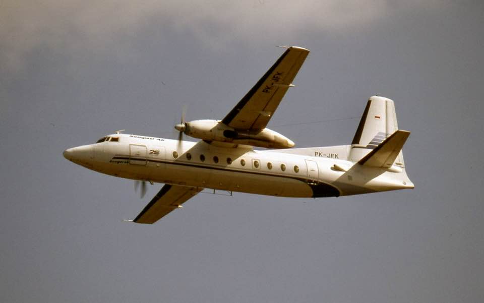 Sempati Air F27-600 PK-JFF aircraft history