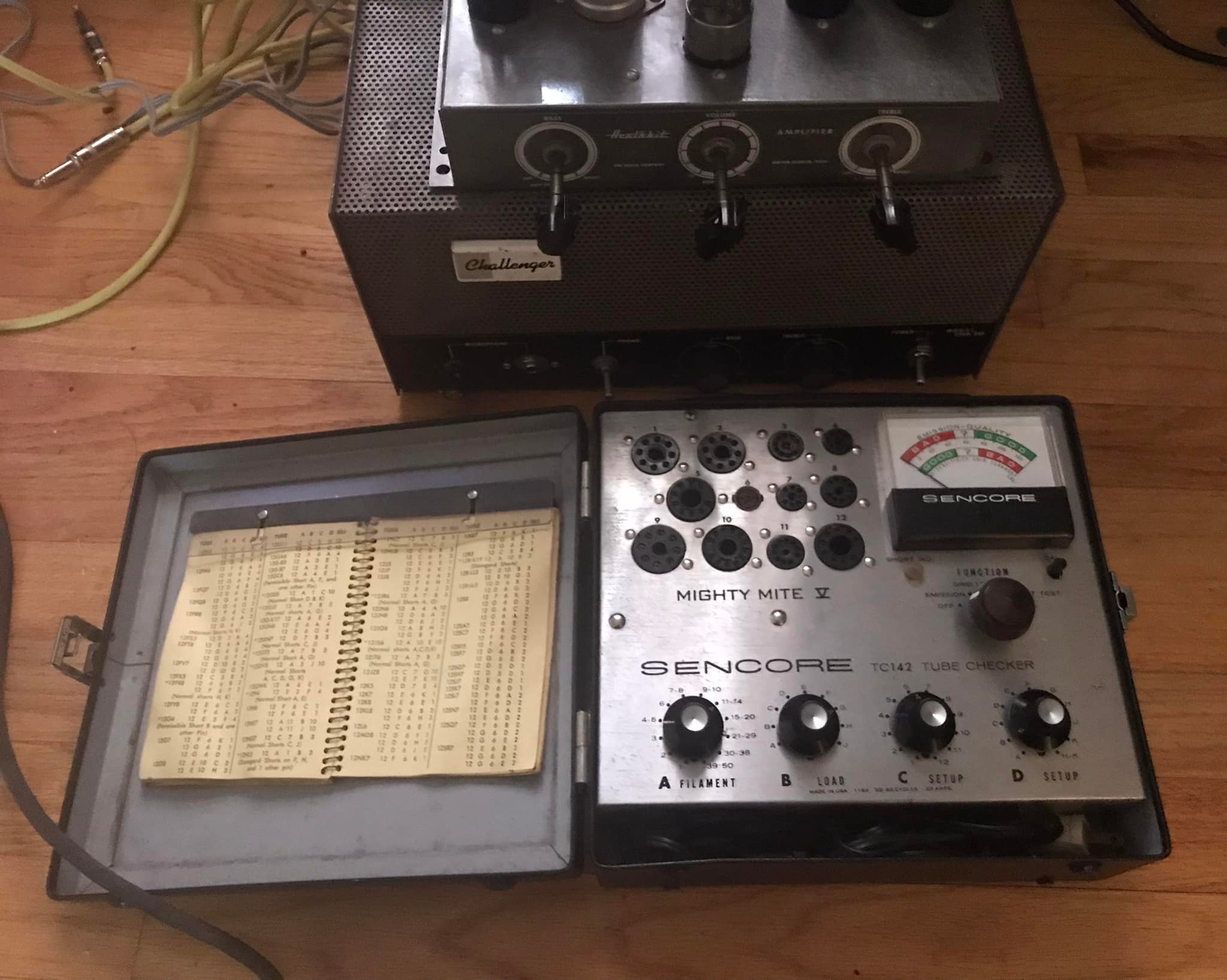Manuale Per Tester Tubi Elettronici Sencore TC-28 - Ristampa Laser Nuova