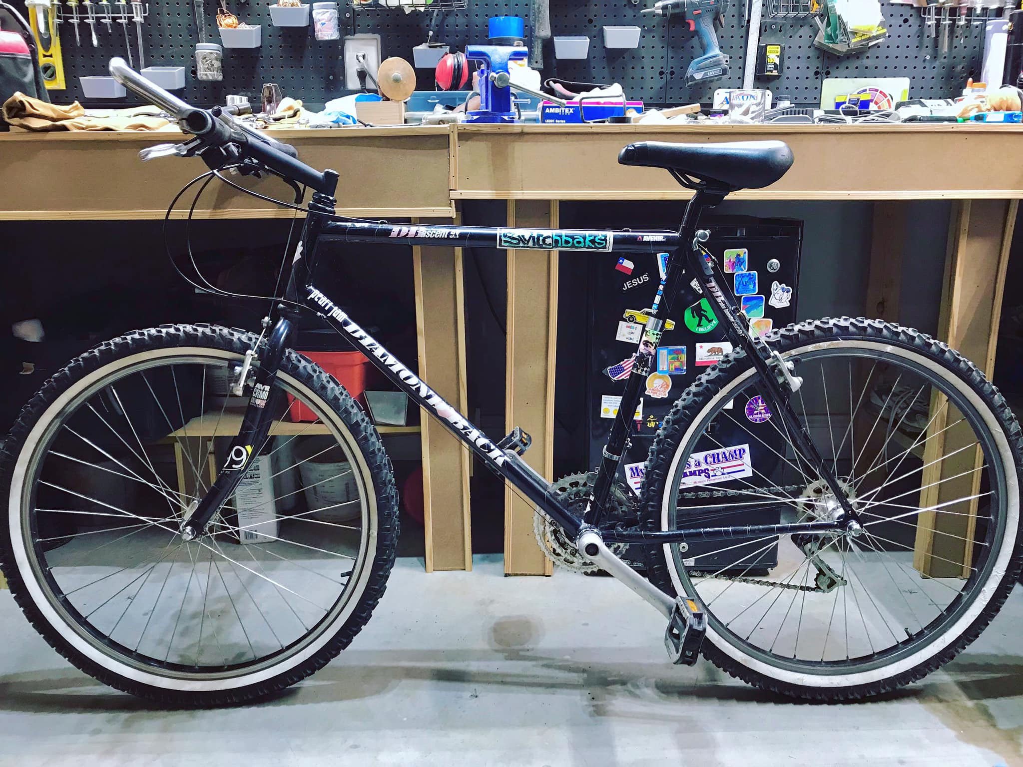 Vintage diamond back ascent bike found