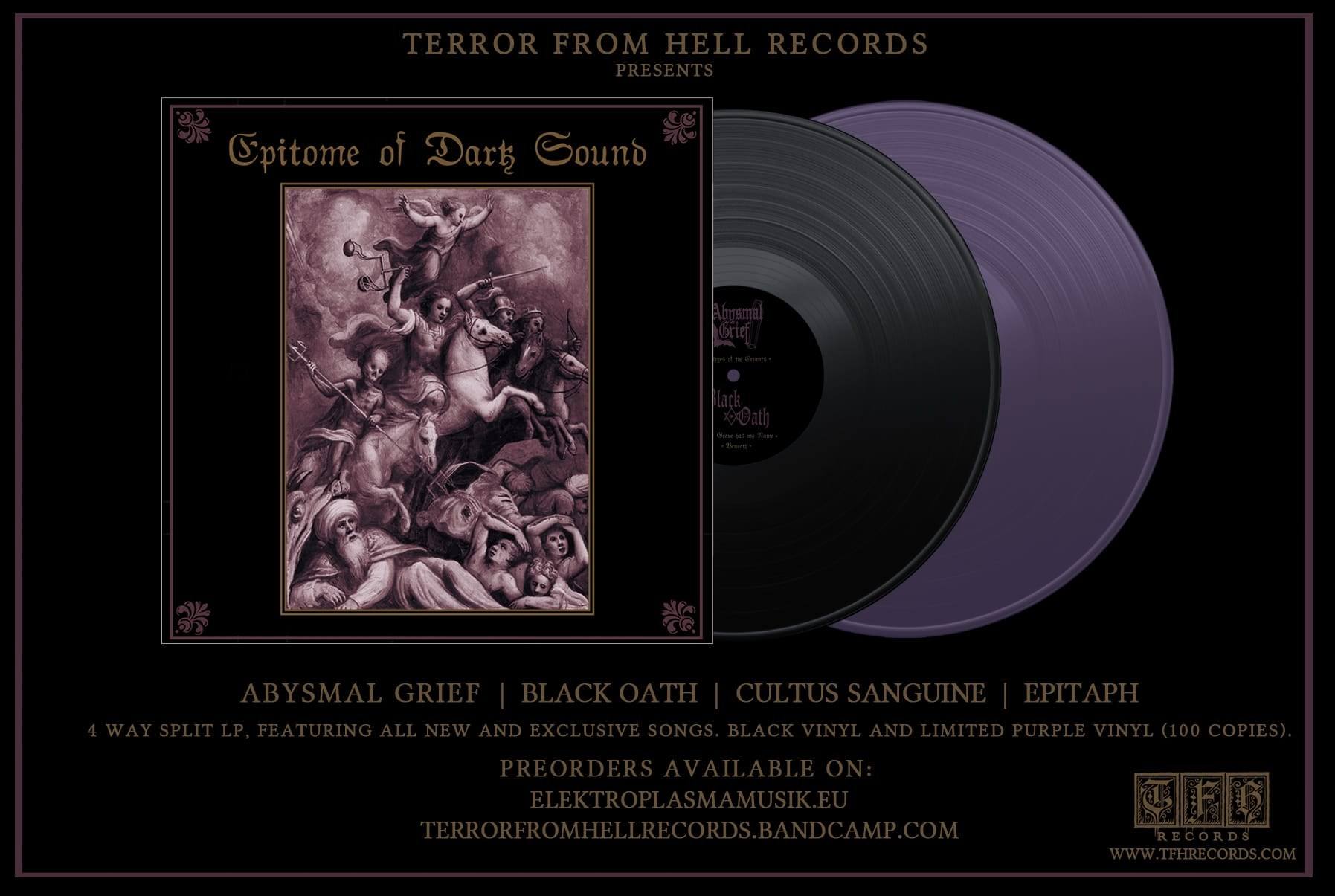 CULTUS SANGUINE and EPITAPH are part of this important 