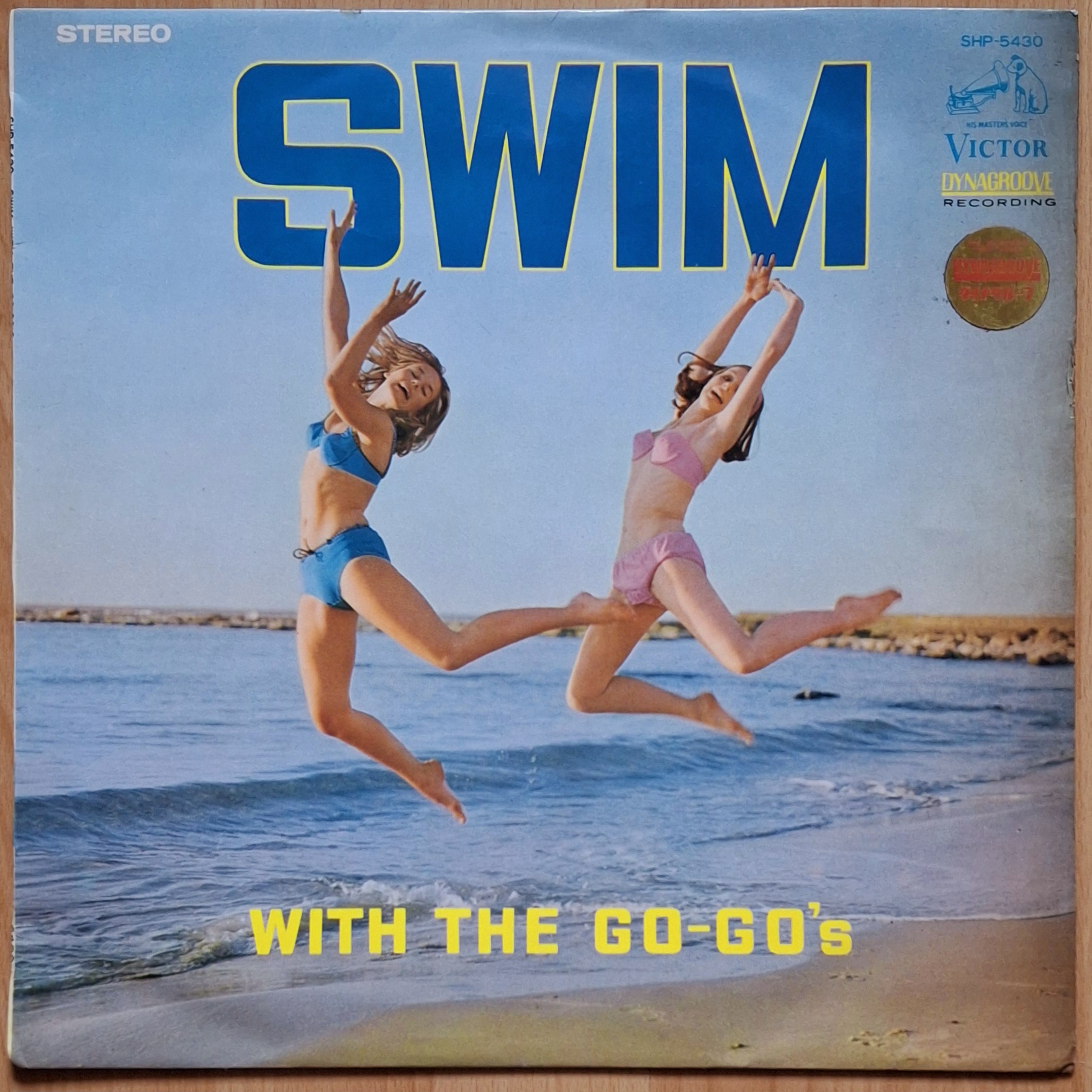 Japanese version of Swim With The Go-Go's surf-rock LP