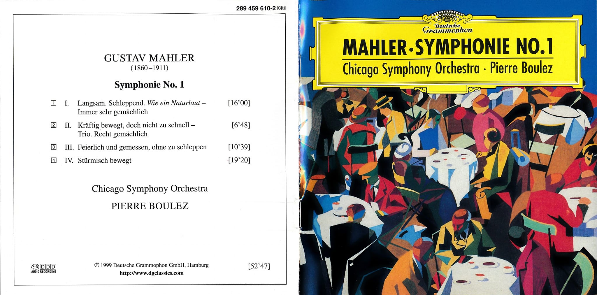 Pierre Boulez conducts Mahler