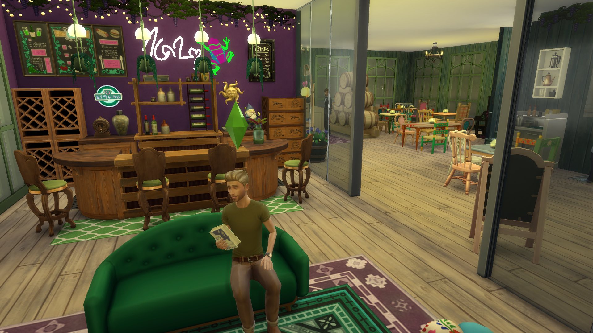 The Sims 4 | I was excited for my Purple Toad Winery… but every time I ...