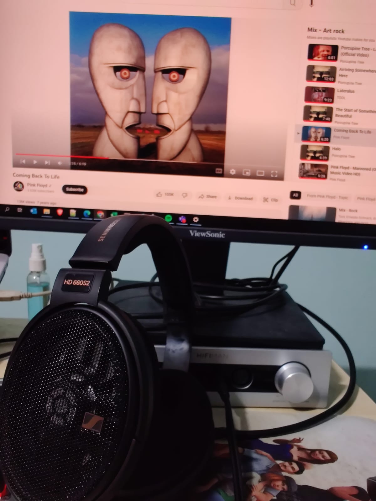 Hello! Has anyone tried pairing Sennheiser HD660s with a Fiio K7
