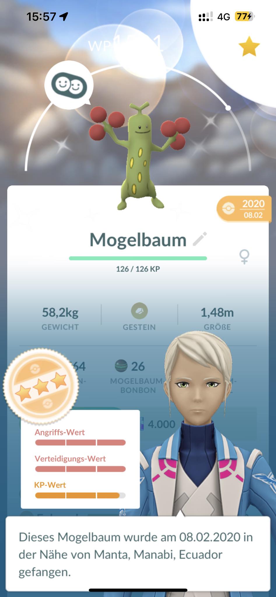 Pokémon Shiny Sudowoodo Niveau 1 Pour Pokémon GO - Compte/compte Déjà Capturé, Livraison 30 Jours