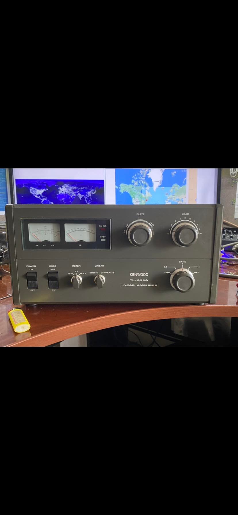 KENWOOD TL-922 リニアアンプ 本体 3-500Z 2本 Kenwood TL922