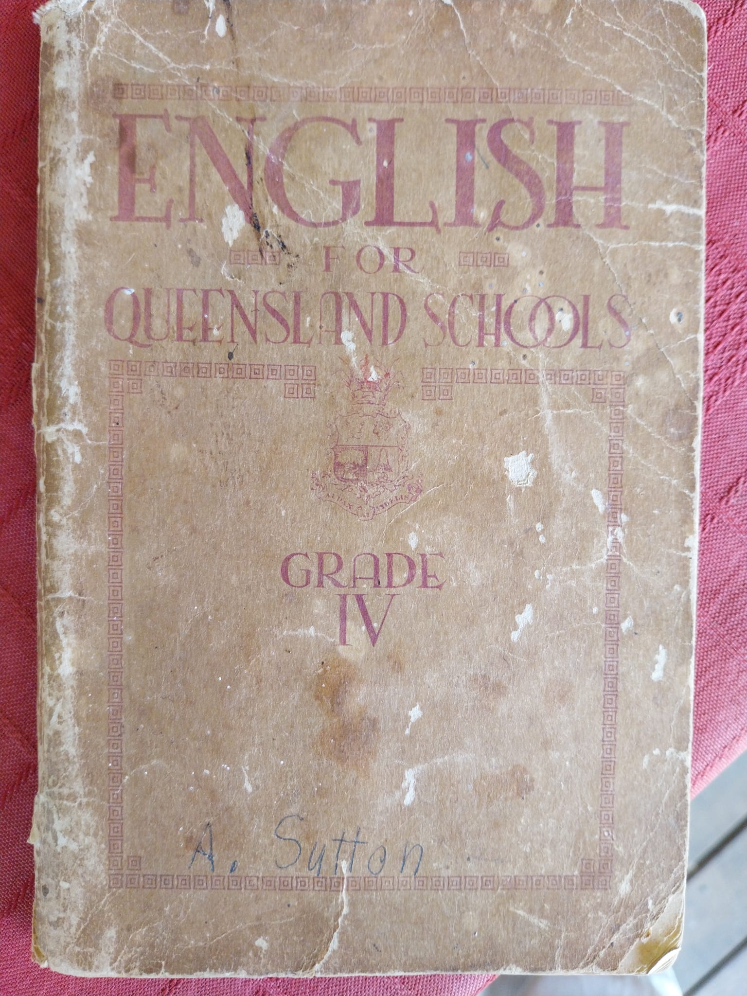 4 Queensland school book's 🏫 1913 35 and 1939. One 1967.