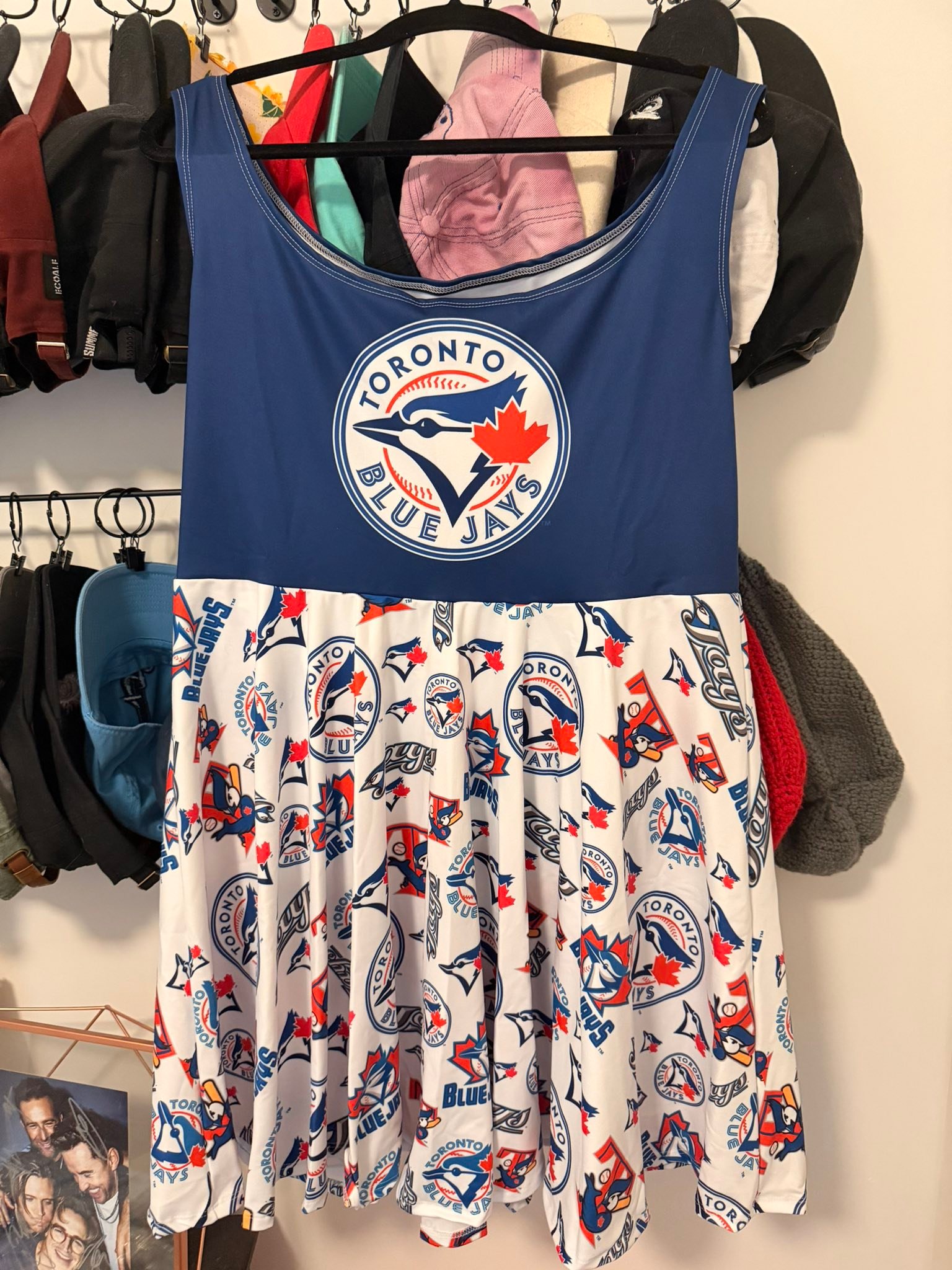 Custom Toronto, ON Lady Jays shirt and dress made with Canva and Printify