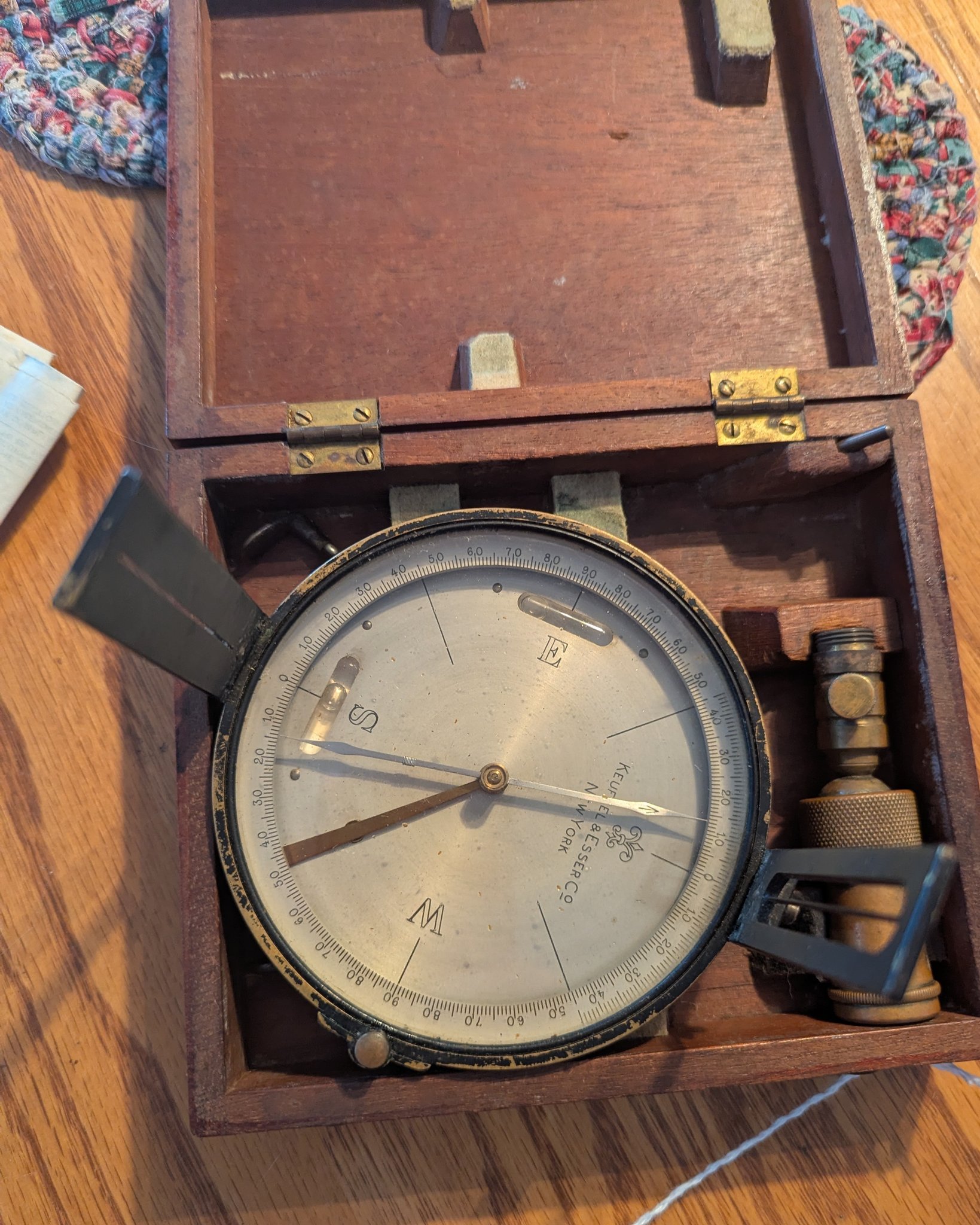 Antique Surveying Instruments & Ephemera | I got this keuffel and esser ...