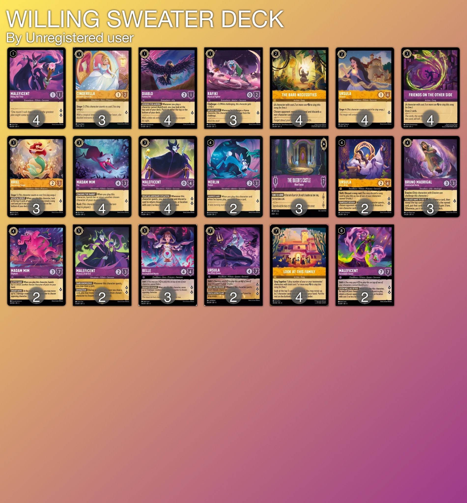 lorcana amber amethyst starter deck list Ravensburger Disney TCG: Rise of The Floodborn - & Steel Single-Player | Engaging Gameplay | Over 200 Original Disney Artworks Begin your adventure with a starter deck and other Lorcana accessories that help you delve into an amazing world that you create First Chapter Starter Deck Amber/