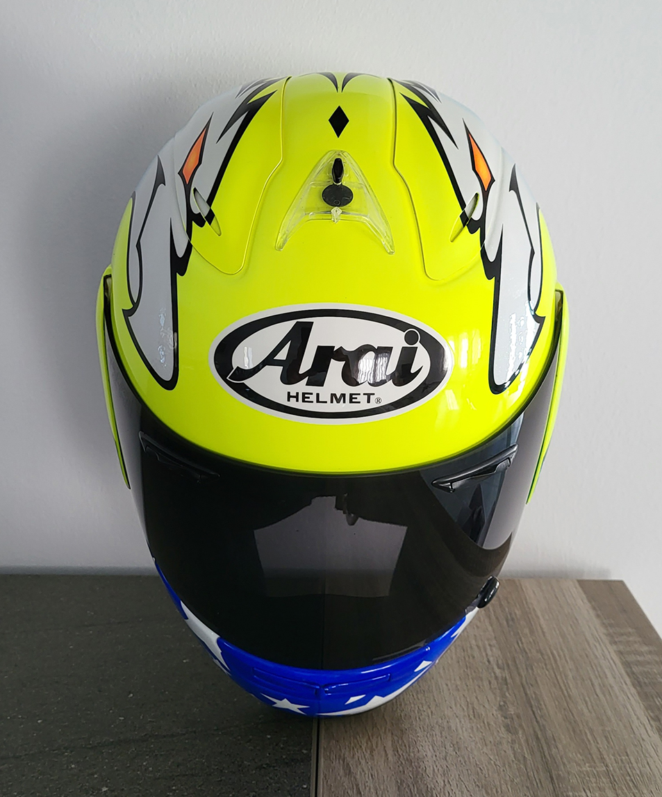 Arai RX-7 RR5 Hopper monster replica added to collection