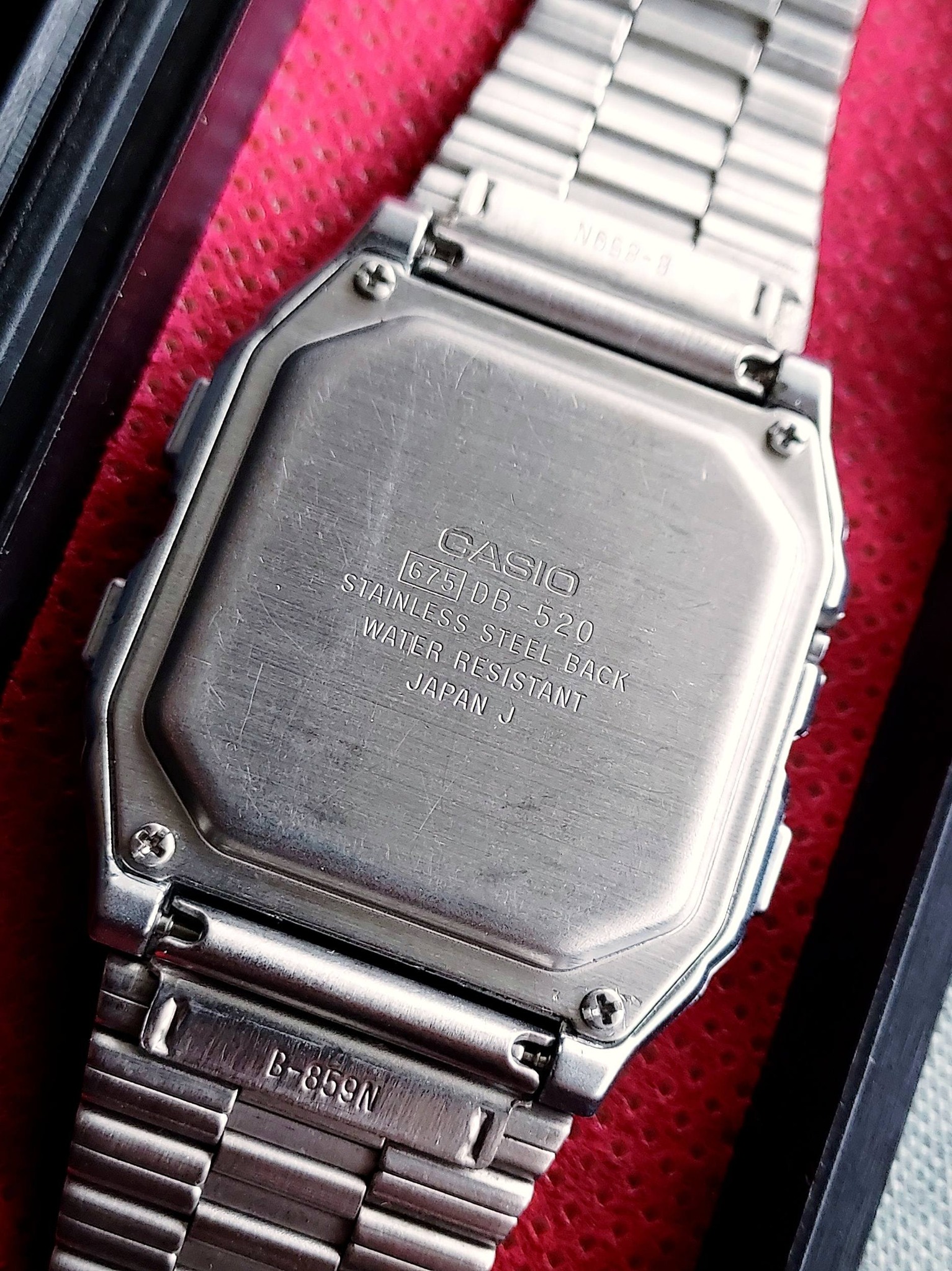 CASIO DB-520 [675] DATA BANK 50 - WORLD TIME #JAPAN