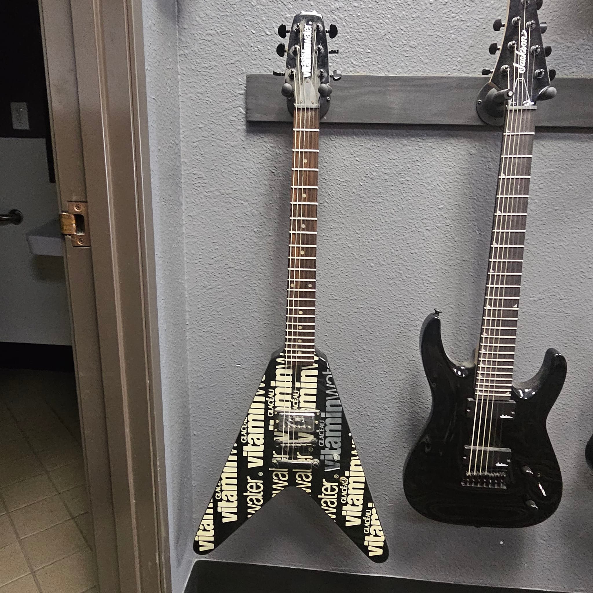 Richie Faulkner's Epiphone Flying V signature guitar