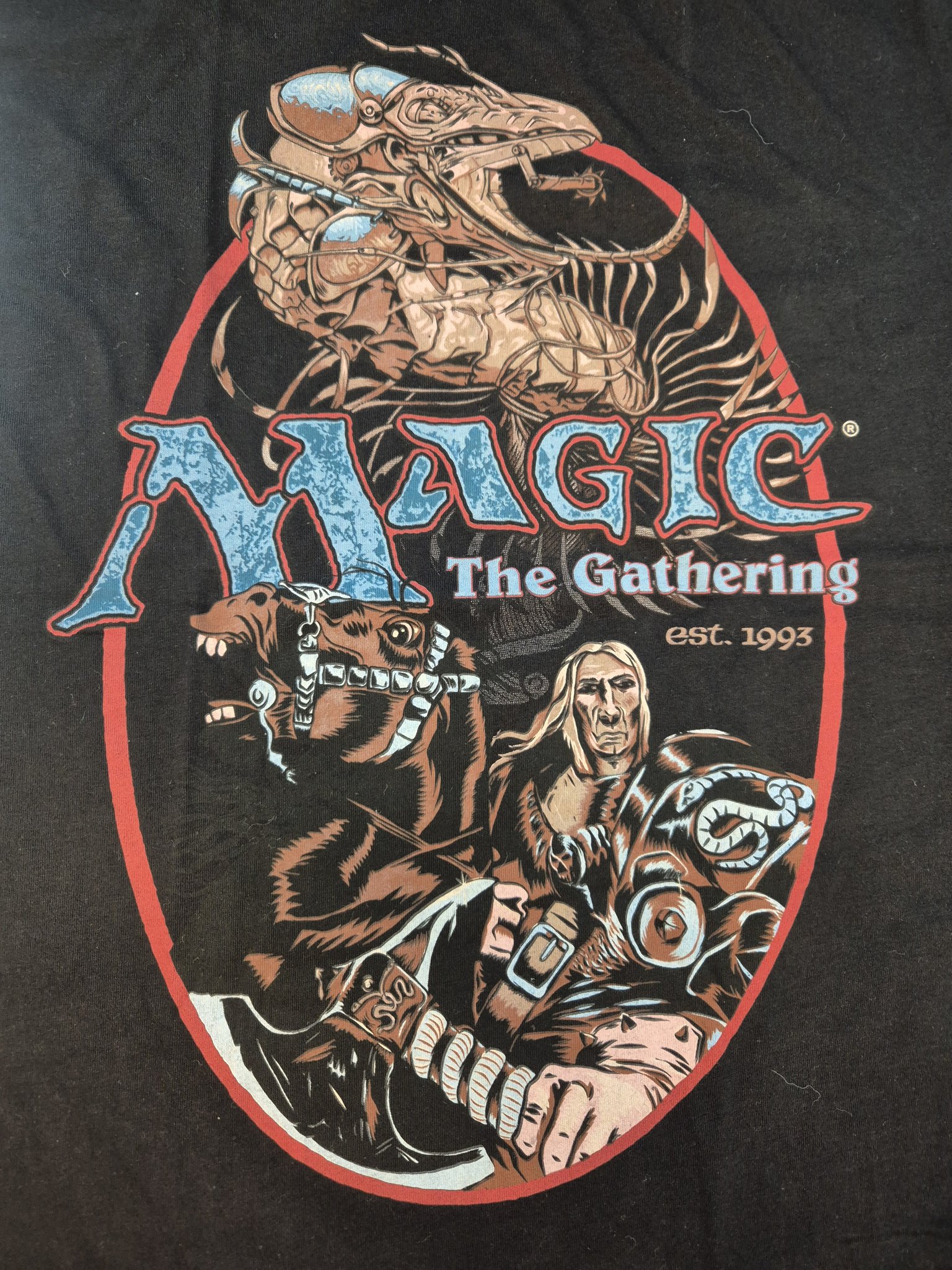 Hi guys, can anyone tell me, what cards are on my new t-shirt? I