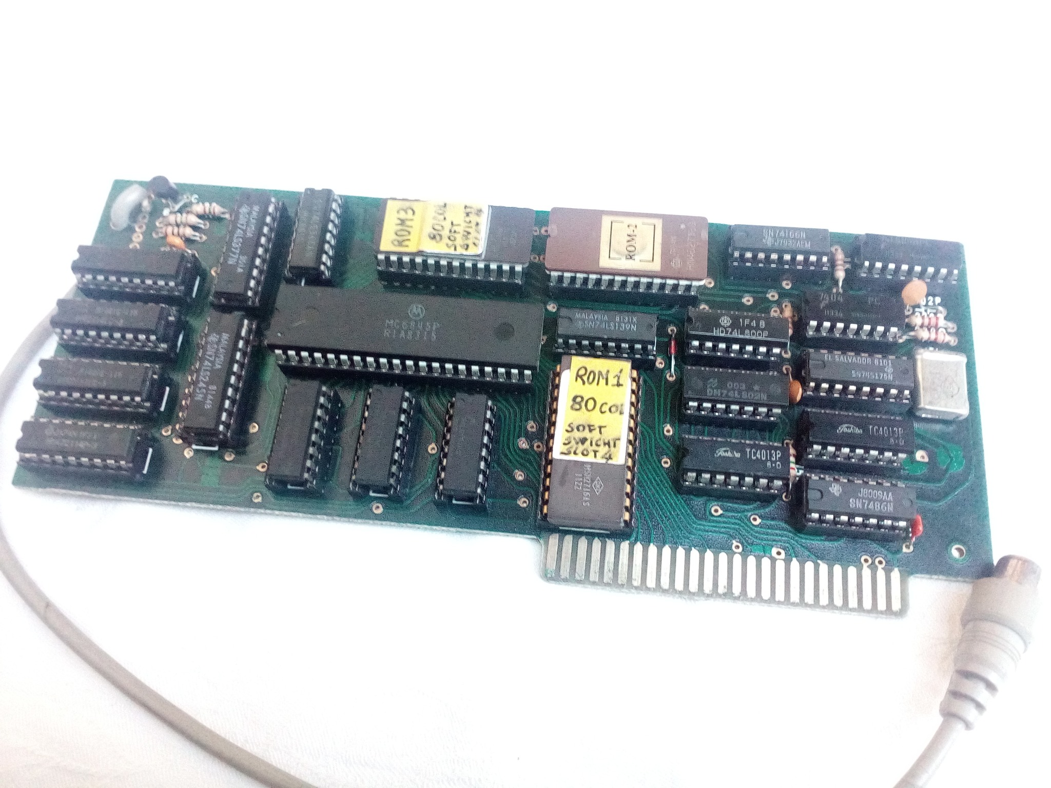 What is this Apple II card without a Zilog chip?
