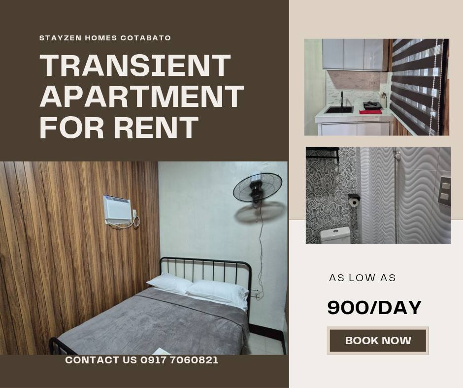 Cotabato Transient Rooms/House | 🌟 STAYZEN HOMES TRANSIENT ROOM – at ...