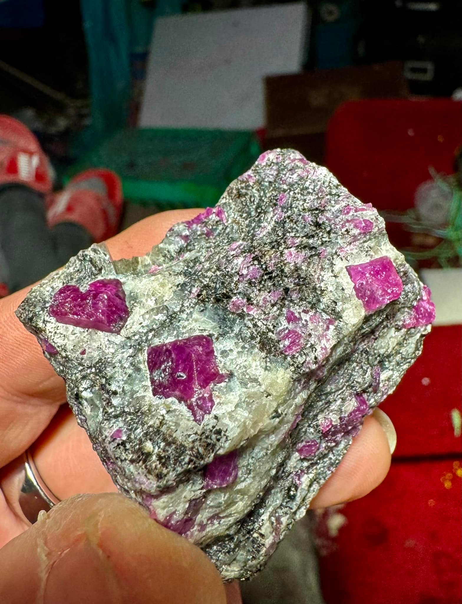 Ruby・Radio-Active What is the value of this piece and are the rubies worth using in