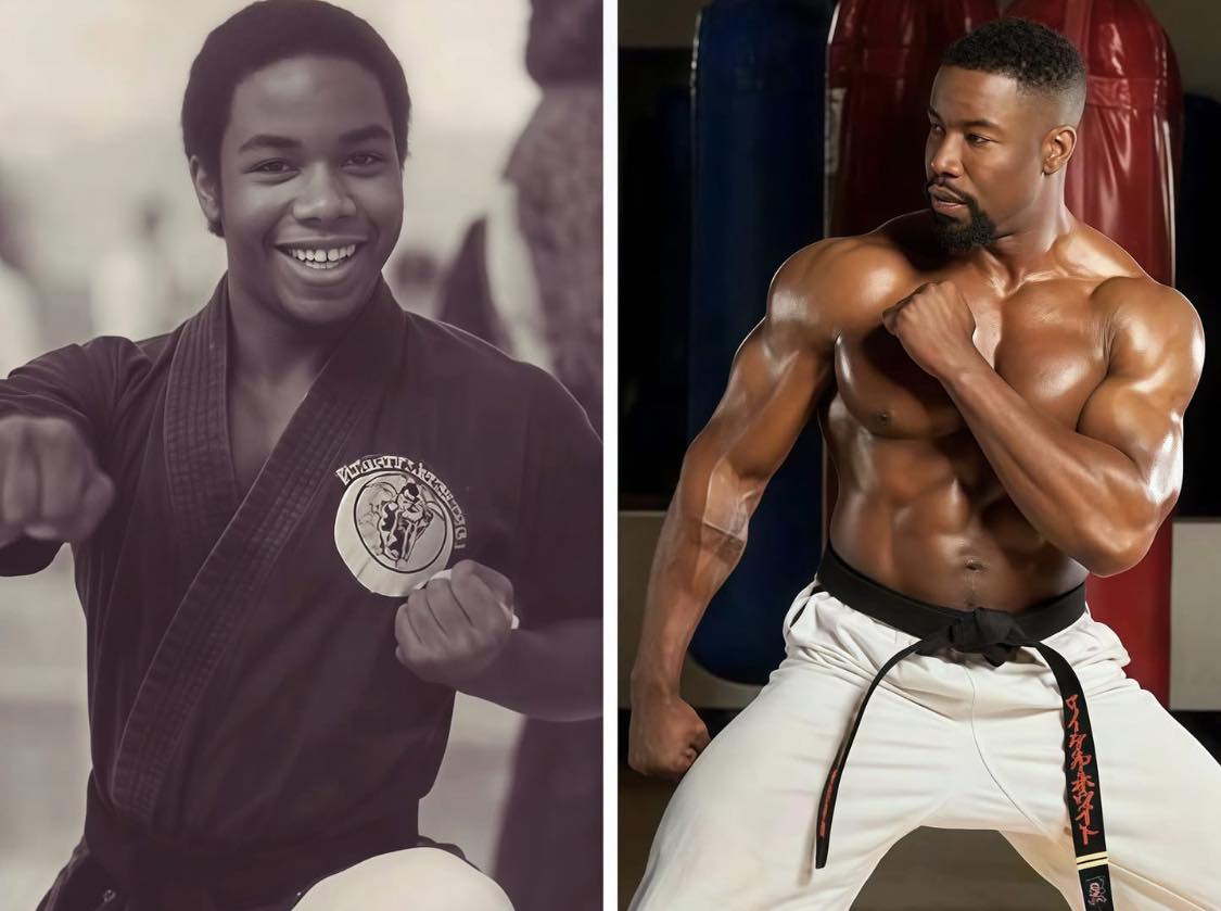 Manny - Michael Jai White in the early 80’s and now in 2025 🥋 a ...