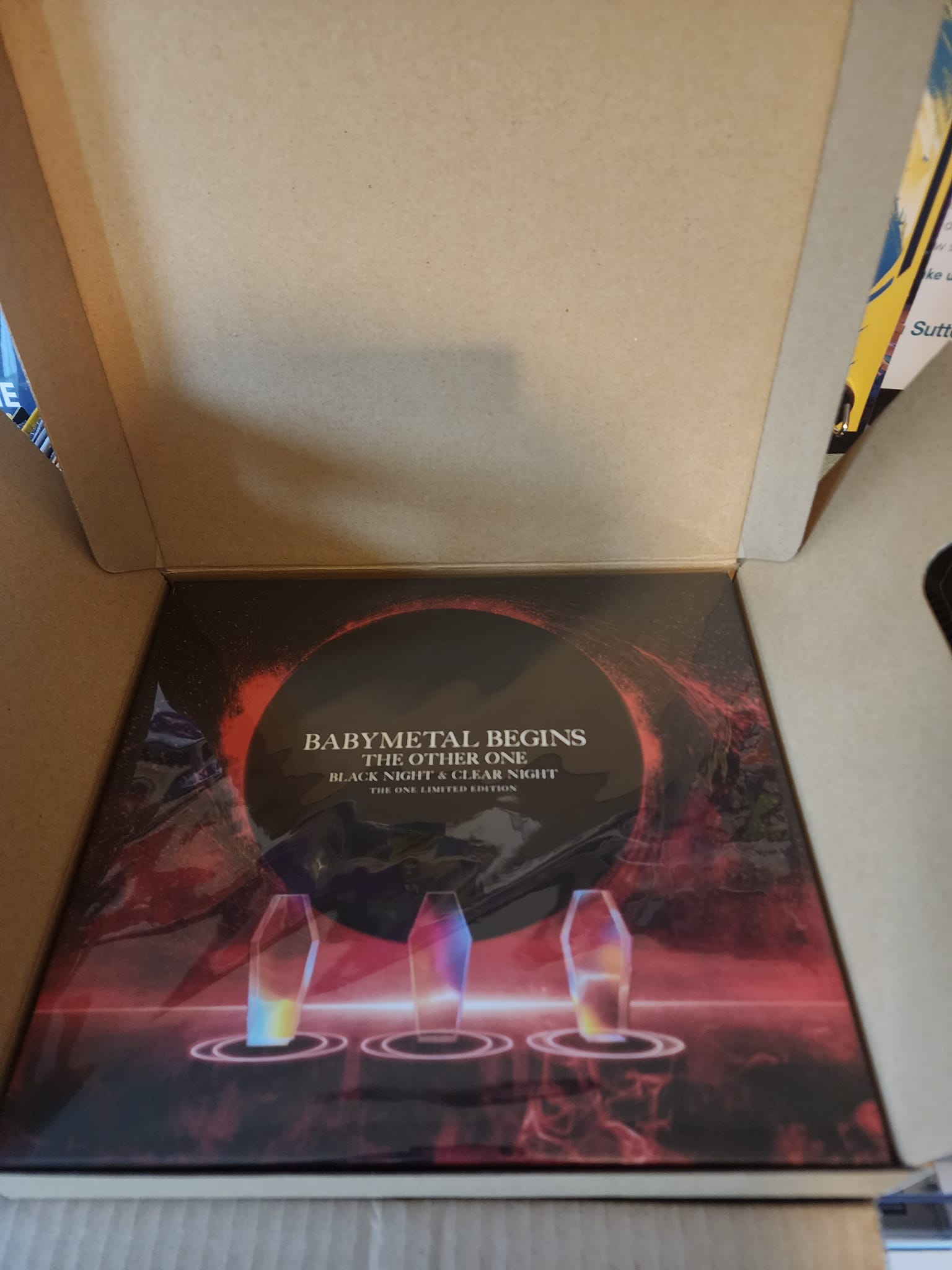 Limited edition Babymetal Blu-ray collection arrived