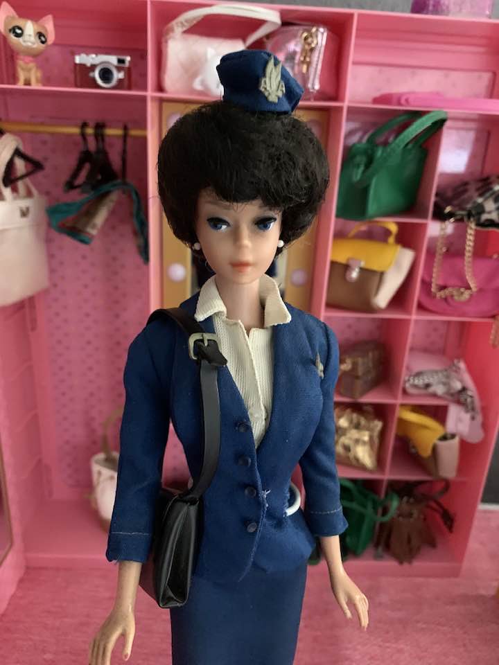 Was the American Airlines outfit sold with the Barbie doll?