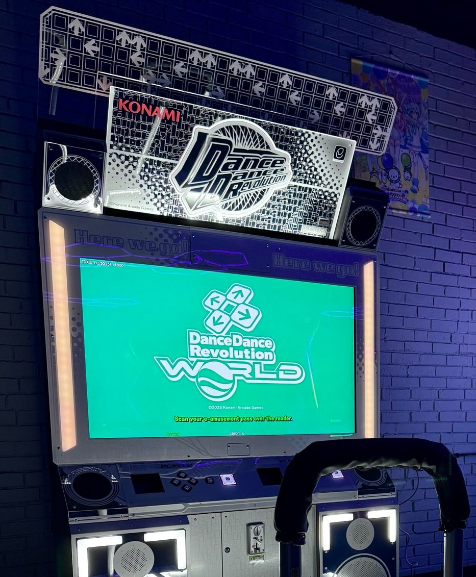 DDR Platinum model at Ikigai Arcade in Pennsylvania USA
