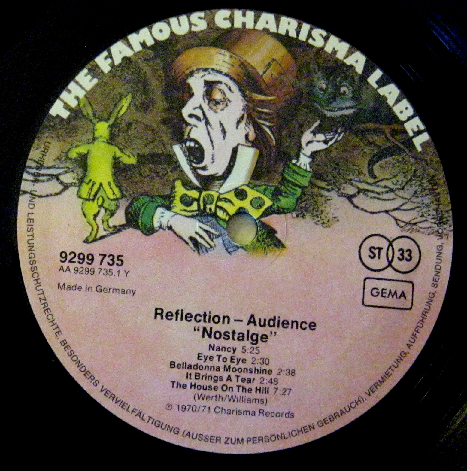Another sampler!** Charisma Records has received the multi-disc 