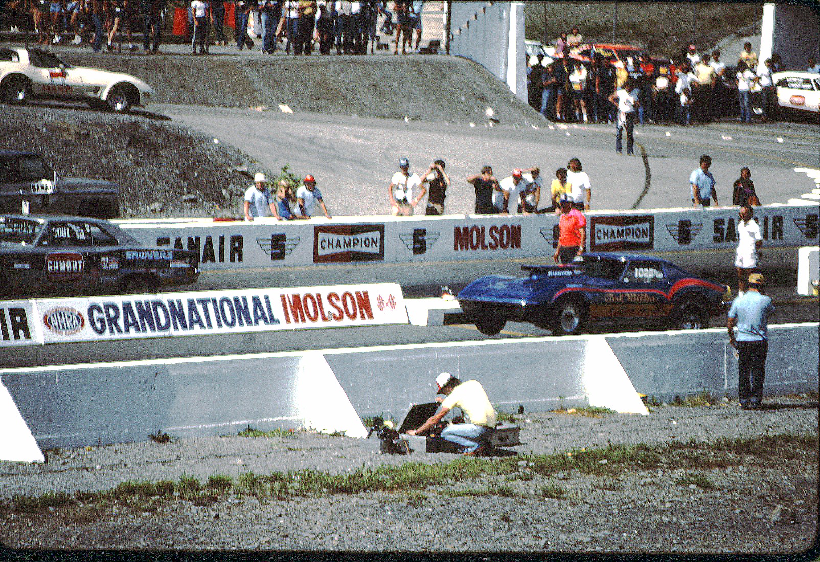 1985 NHRA Le Grandnational Molson Racing at Sanair Speedway
