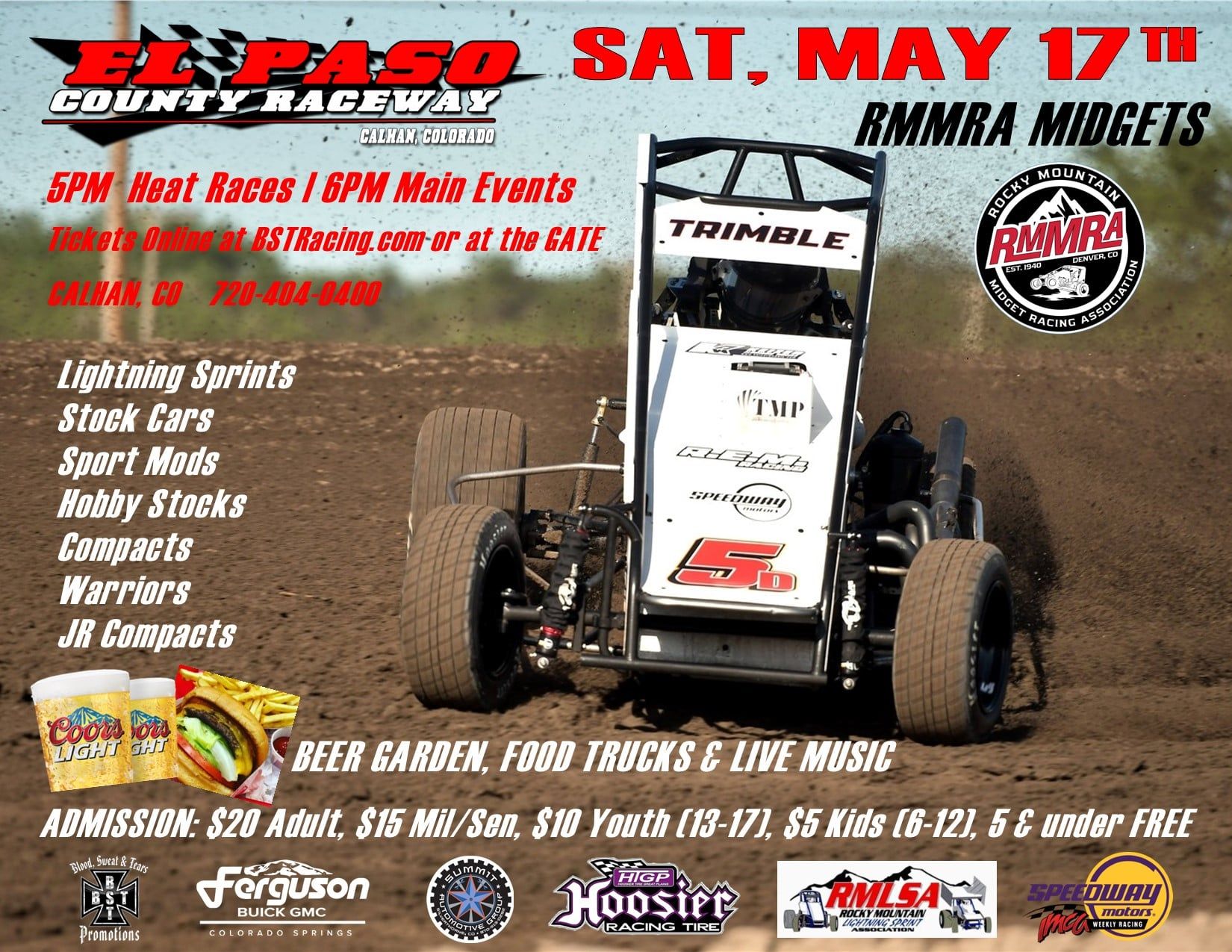 El Paso County Raceway, Calhan, Colorado. BST Promotions. | Calhan CO