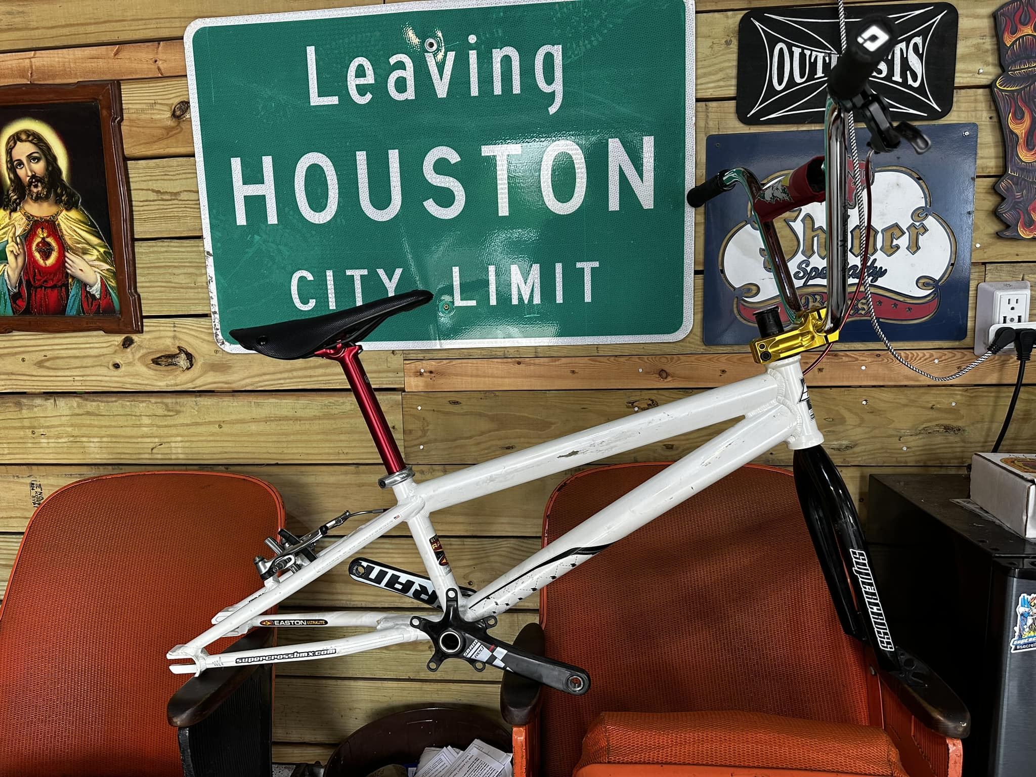 Newly built WeThePeople Envy BMX bike with 2011 frame
