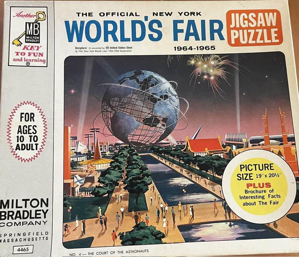 Rediscovered childhood souvenir from New York World's Fair