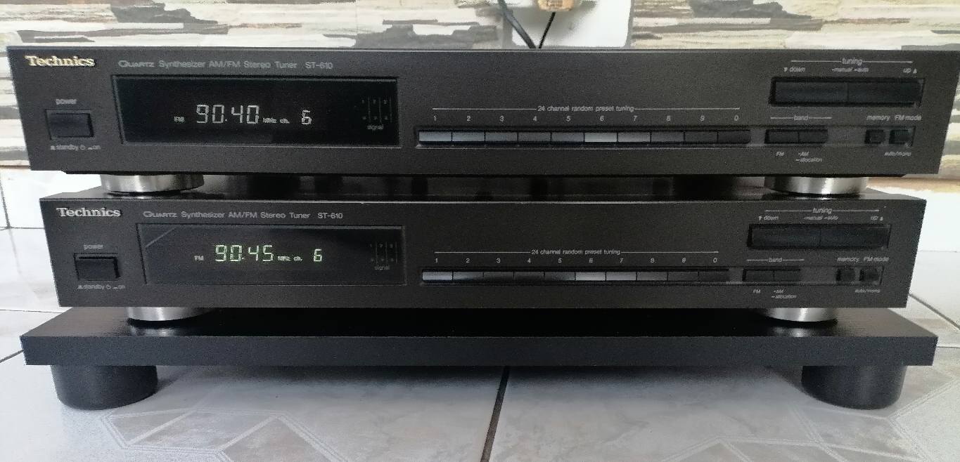 Technics ST-610 stereo digital tuners for sale 2 available Crystal