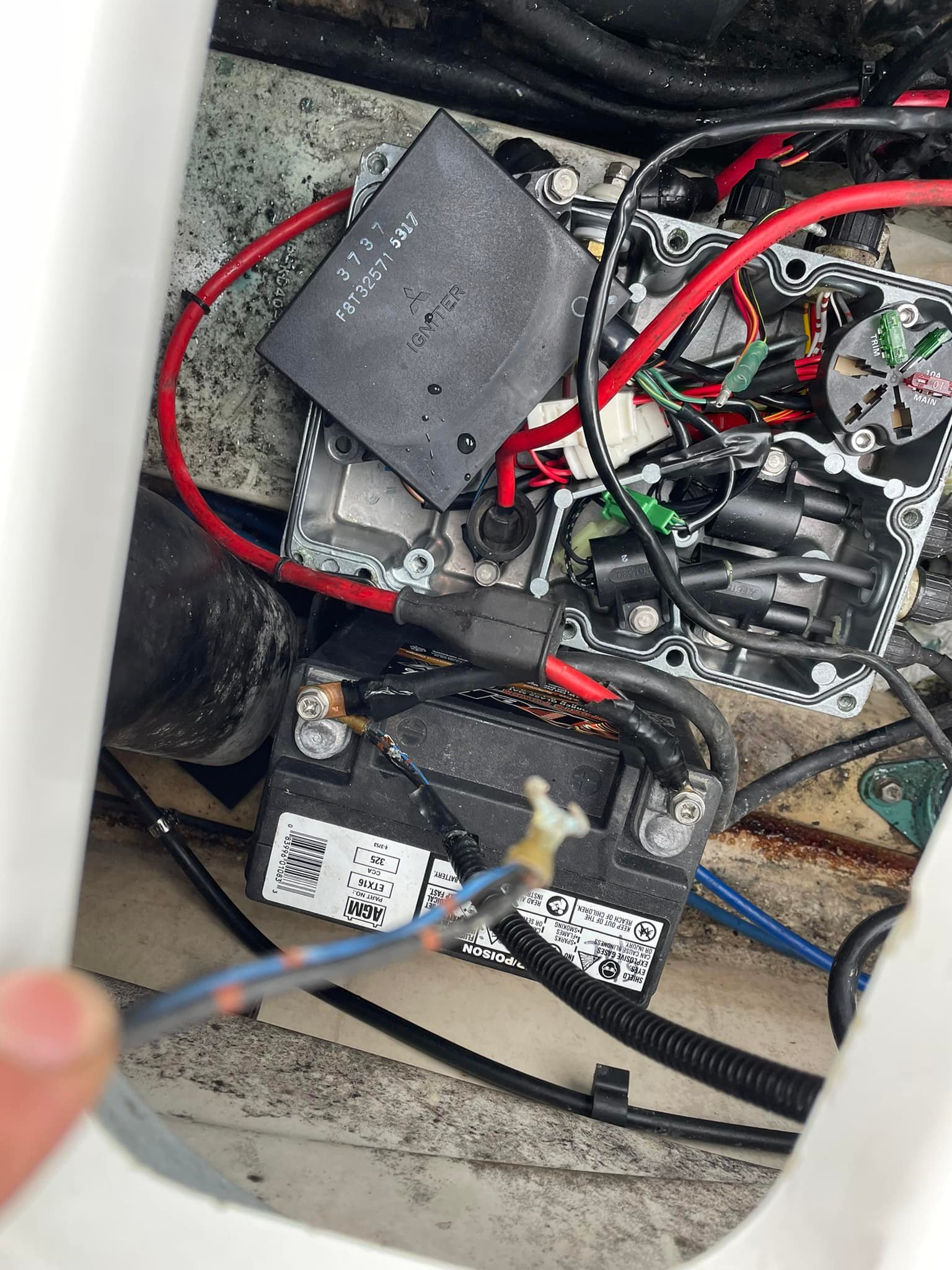 What's causing no crank on Kawasaki 900zxi start stop switch?
