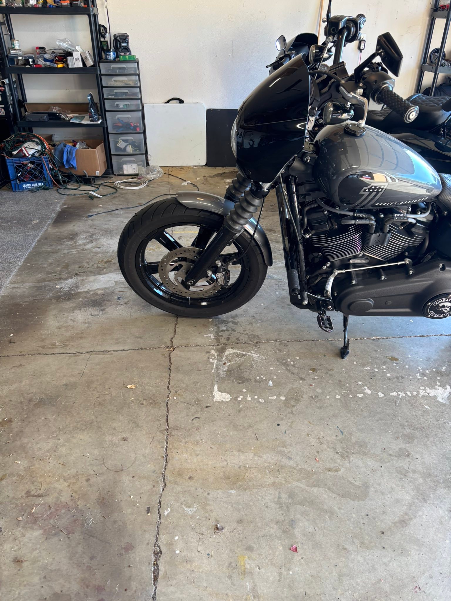 Finally serious brake in the front (Arlen Ness)!