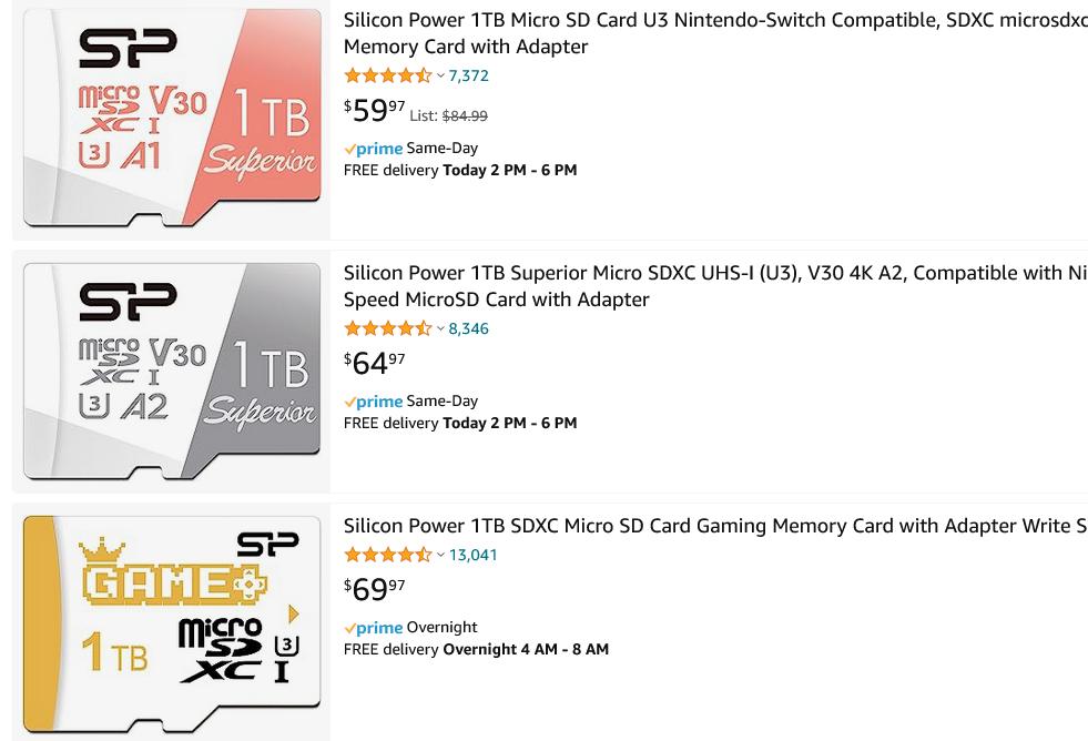 Which SD cards can I use and how big in memory with out issues