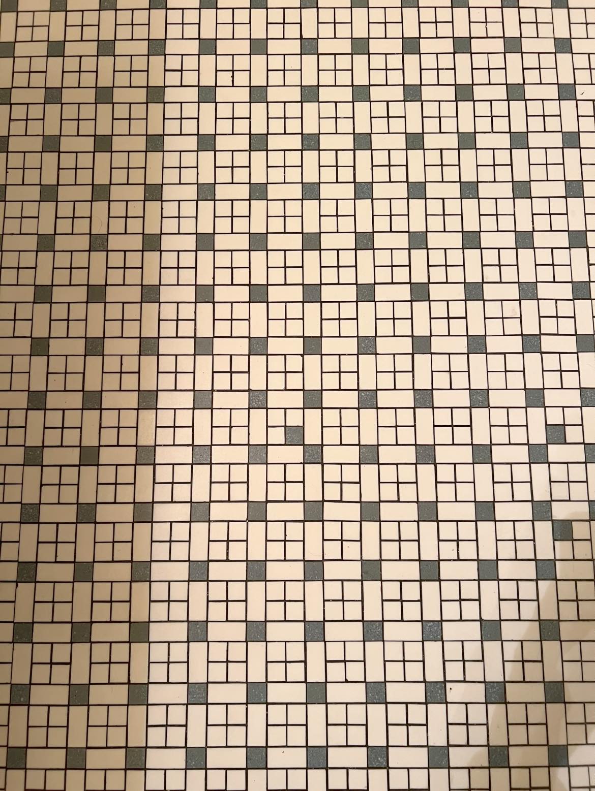 Were tiles randomly added to title layers in older homes?