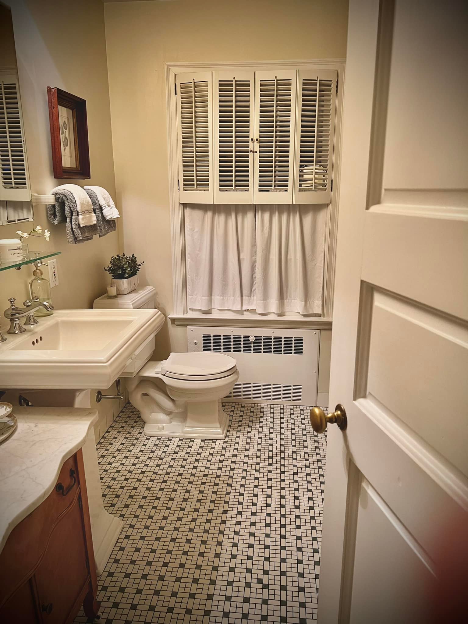 Were tiles randomly added to title layers in older homes?