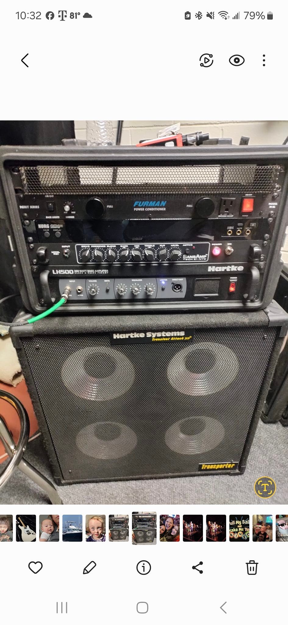 I have a Hartke 210c 250 watt combo. It's not nearly as loud as I