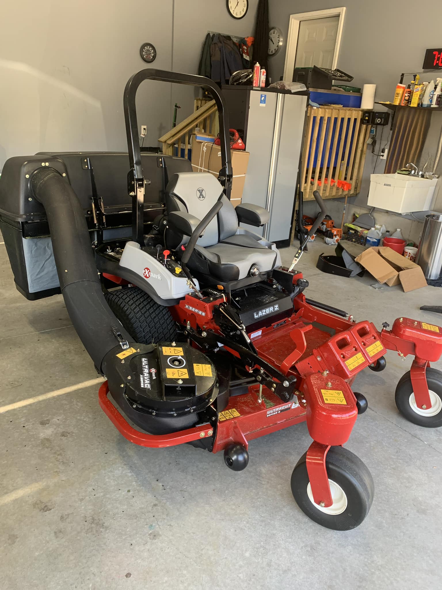 Adding lights to Lazer Z X-Series EFI mower for nighttime mowing