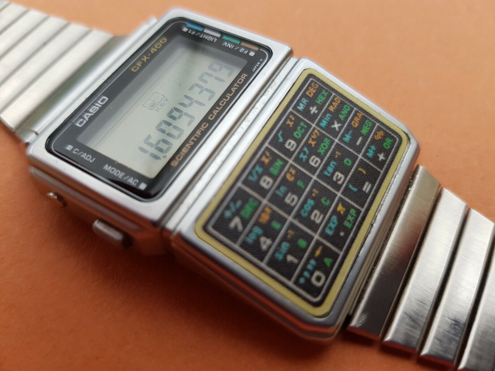 Casio CFX-400 scientific watch from 1985
